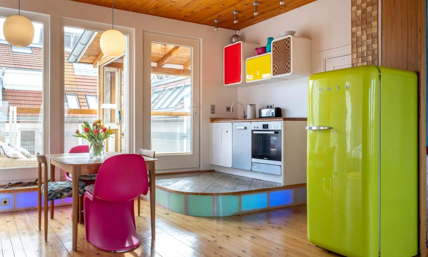 Appartement Top Floor Penthouse With Garden Berlijn